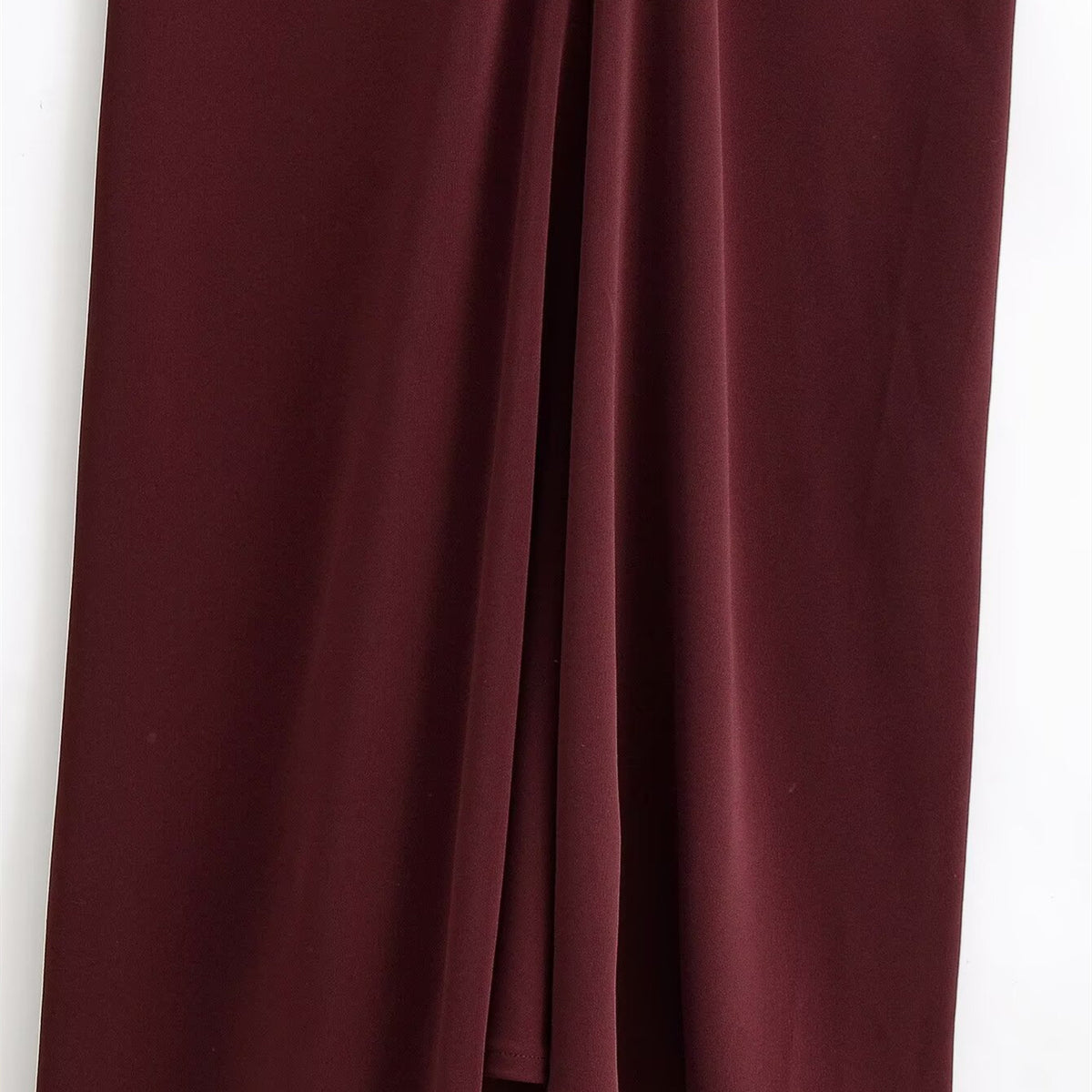 Wrinkled corset dress