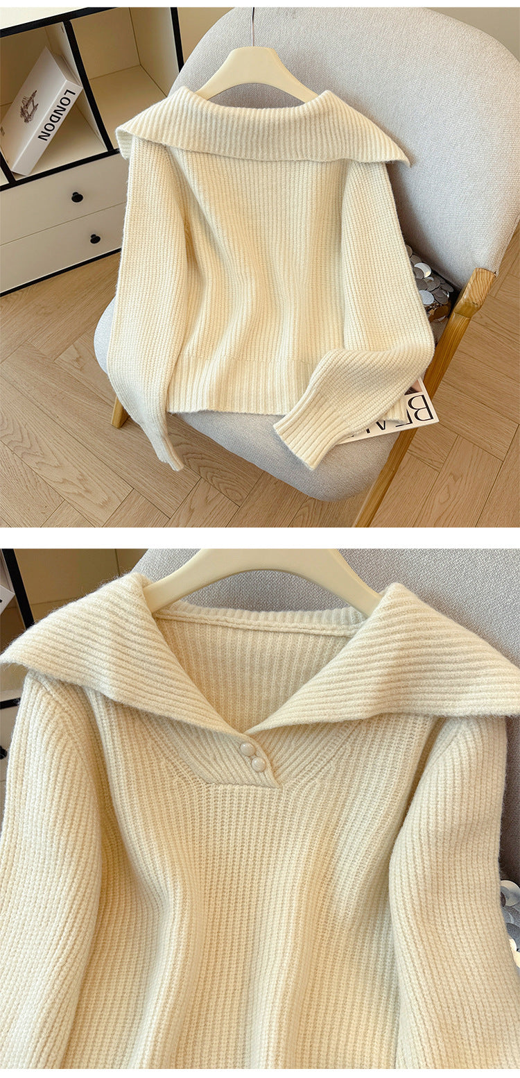 Women's Collar Knitwear