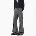 Classic Gray Pleated pants for Men
