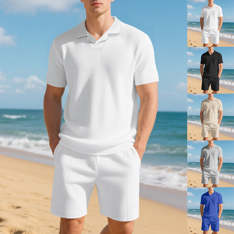 Men's polo shirt set for men