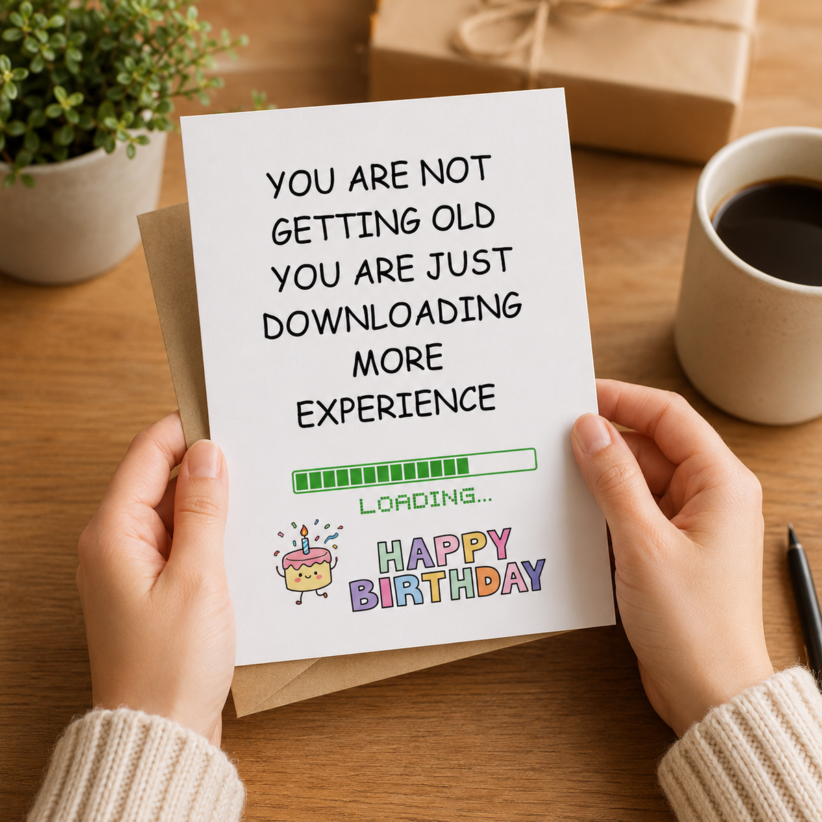Funny birthday card printable