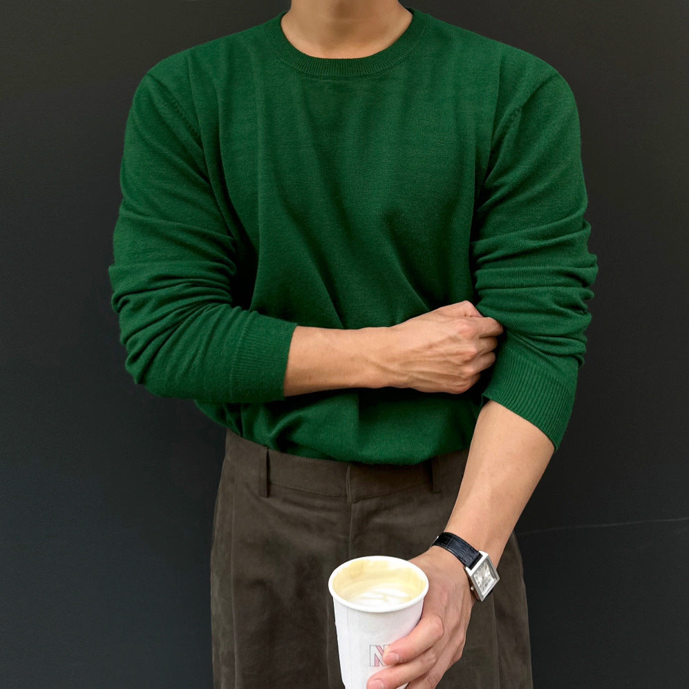 Casual Knit Sweater for Men