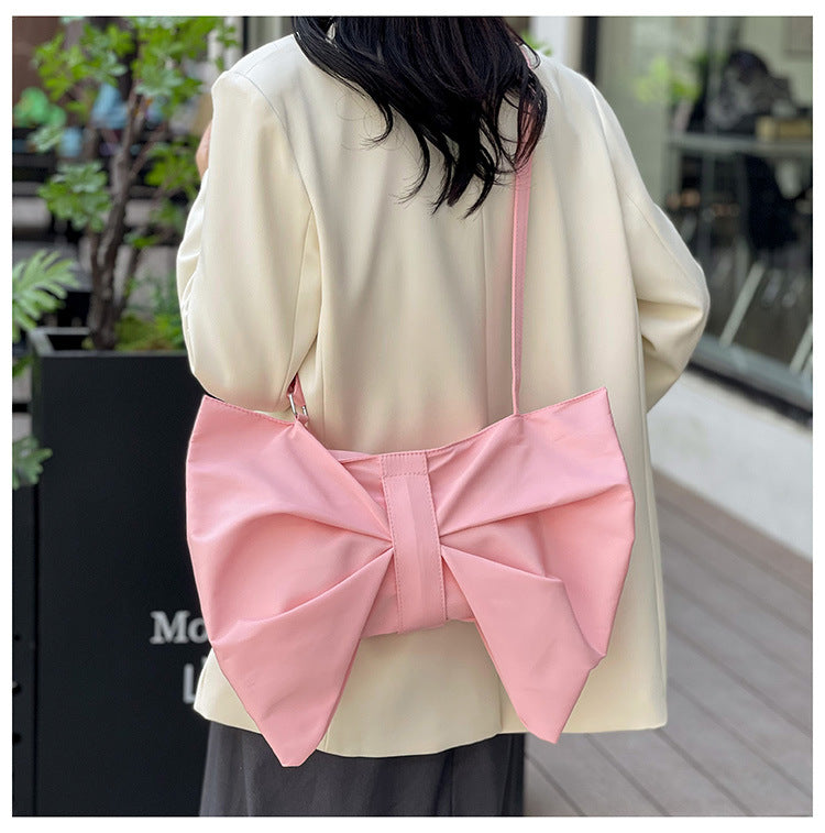 Bow tote bag