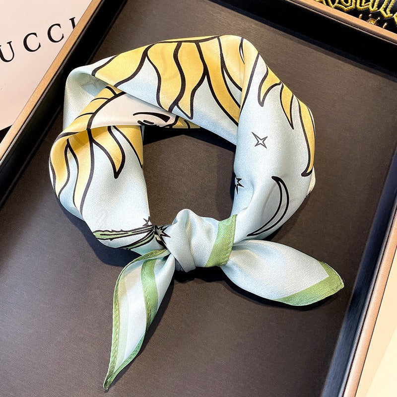 Sun Goddess Silk Scarf