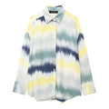 Tie dyed printed shirts and casual pants