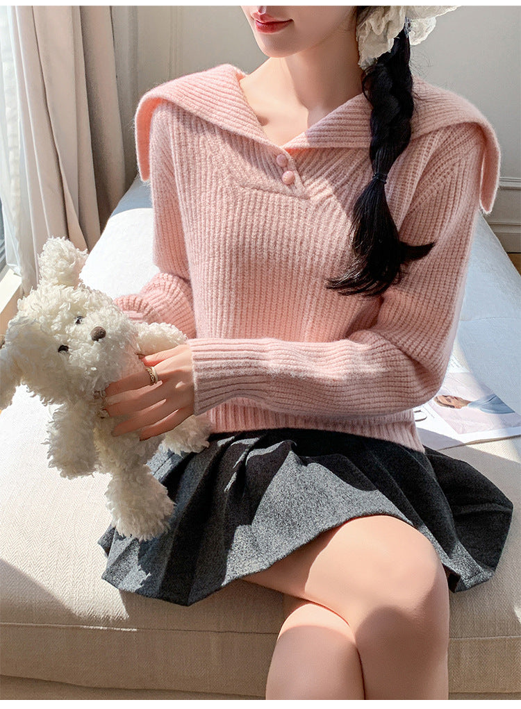 Women's Collar Knitwear
