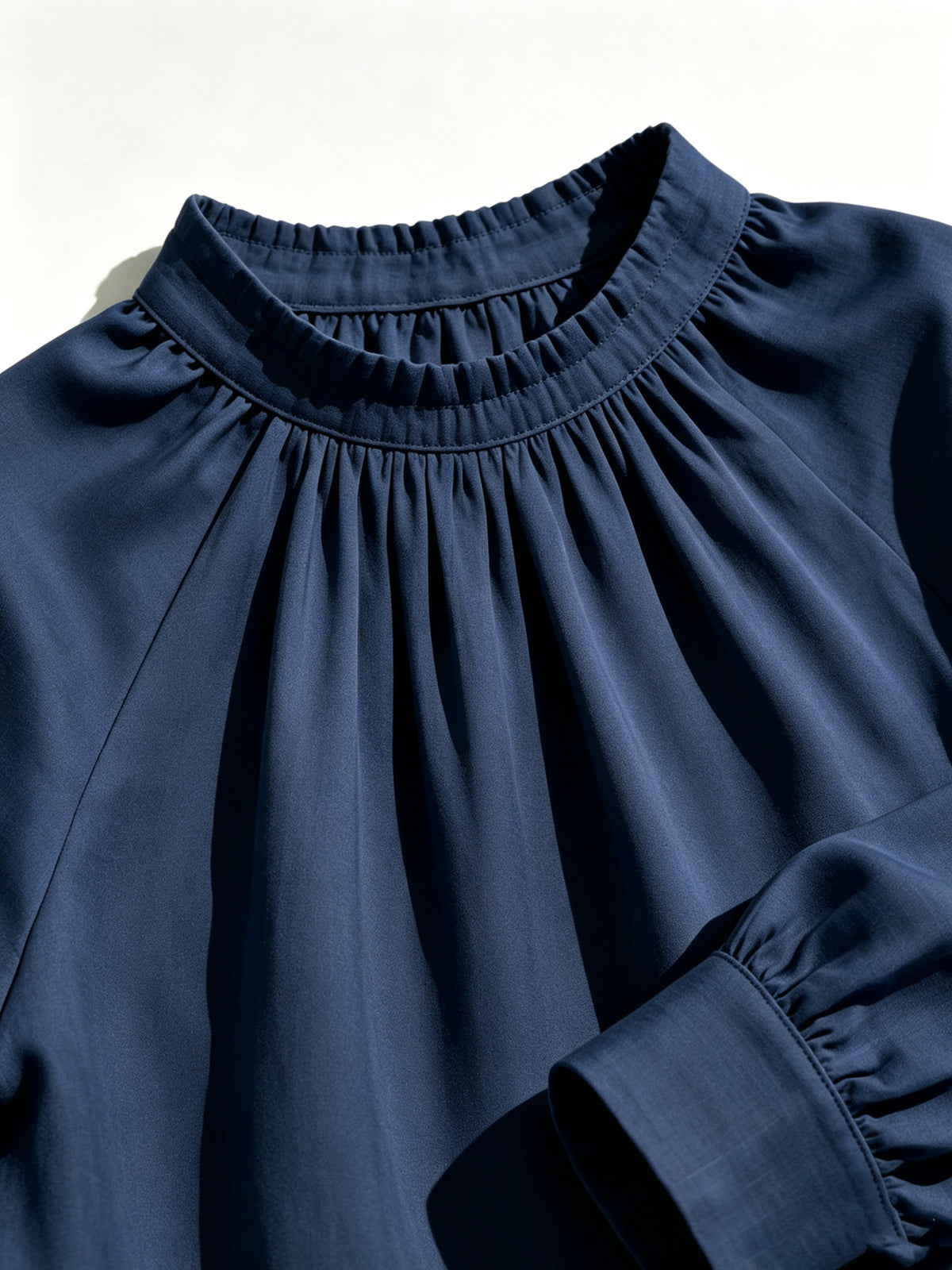 Long Sleeve Stand-up Collar Loose Fit Set
