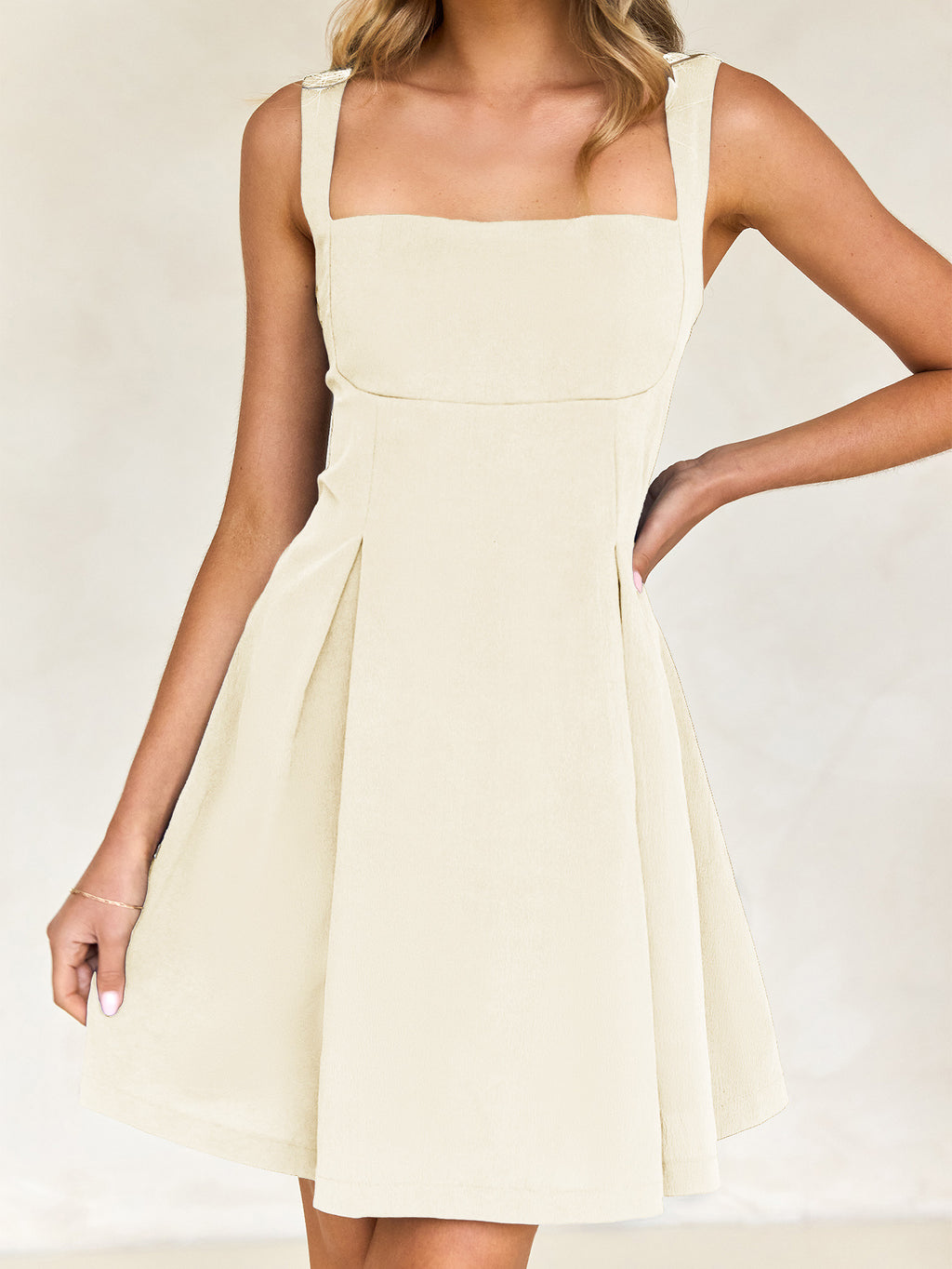 Butterfly Tie Strapless Dress