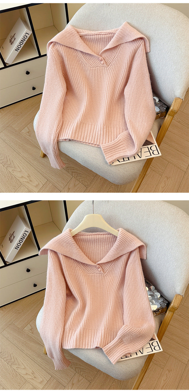 Women's Collar Knitwear
