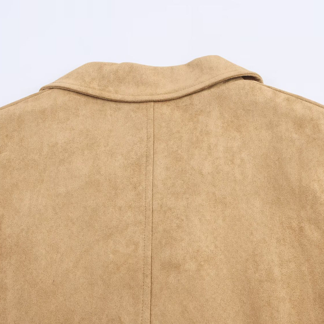 Anti suede long coat