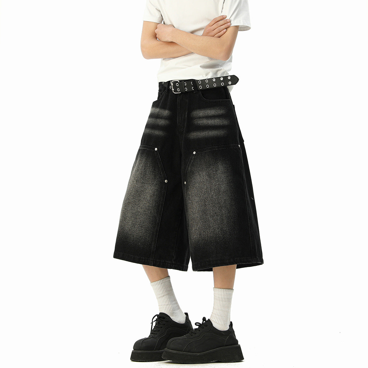 Unisex Shorts Jeans