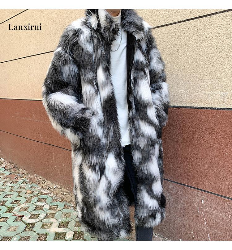 Camouflage Thick Fur Collar Coats