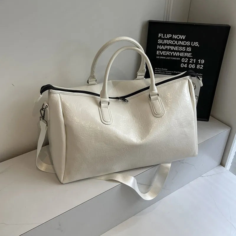 Leather Oversize Travel Bag