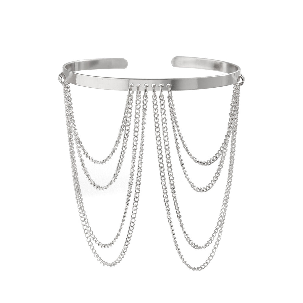Ethnic arm chain with adjustable opening