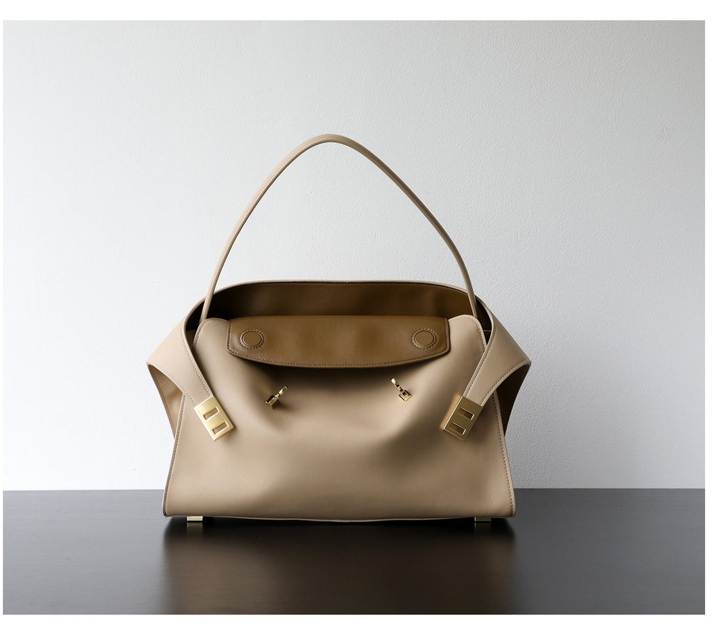 Luxe Leather Tote Bag