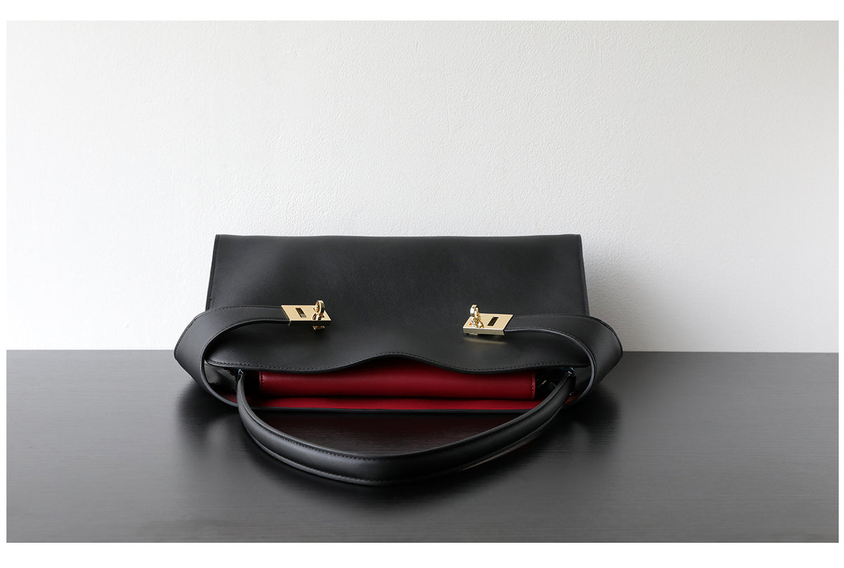 Luxe Leather Tote Bag