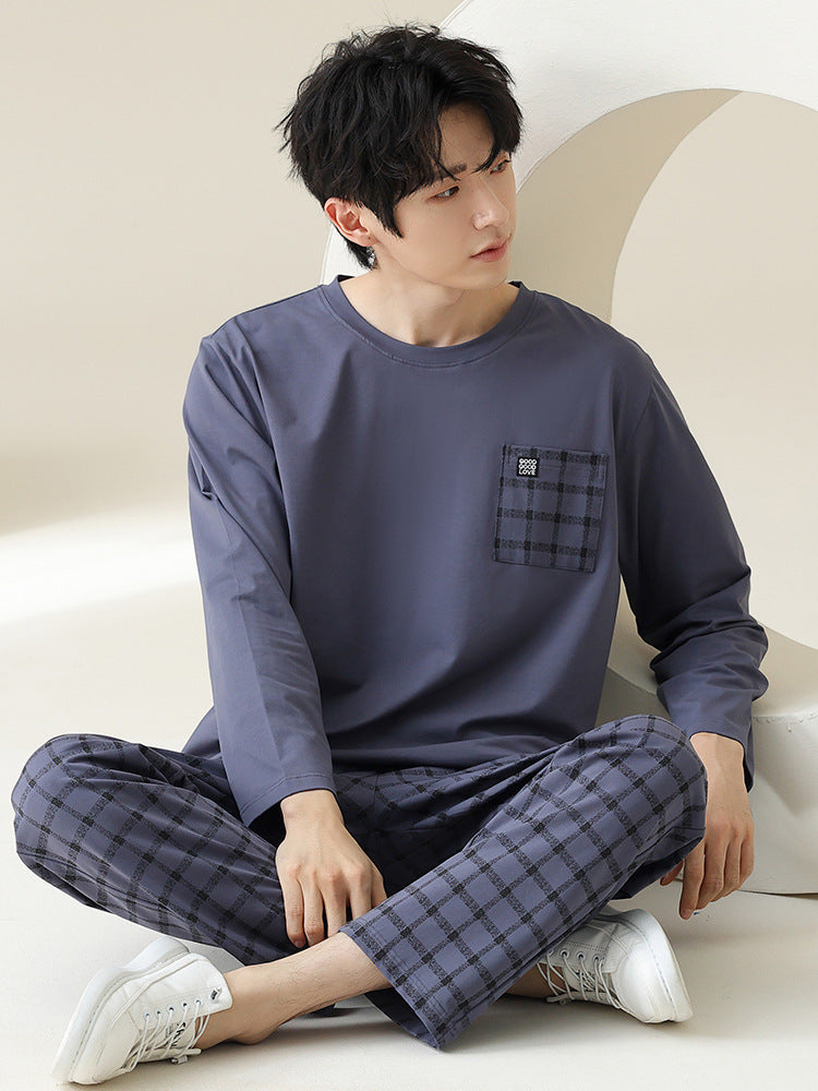 Men in pajamas