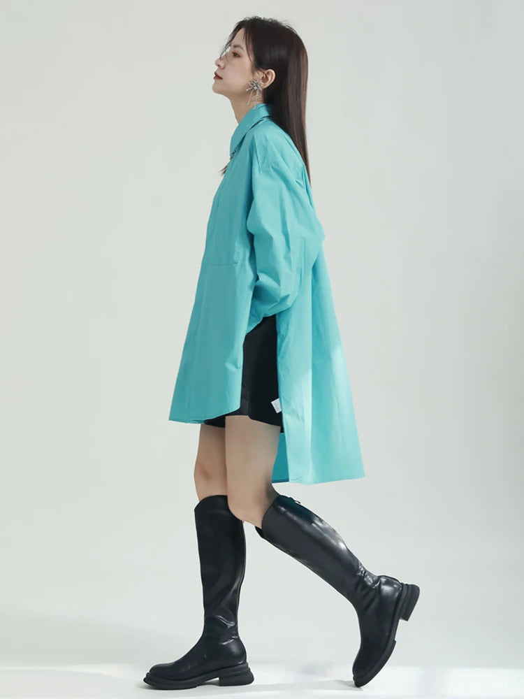 Long Sleeve Casual Loose Shirts For Women