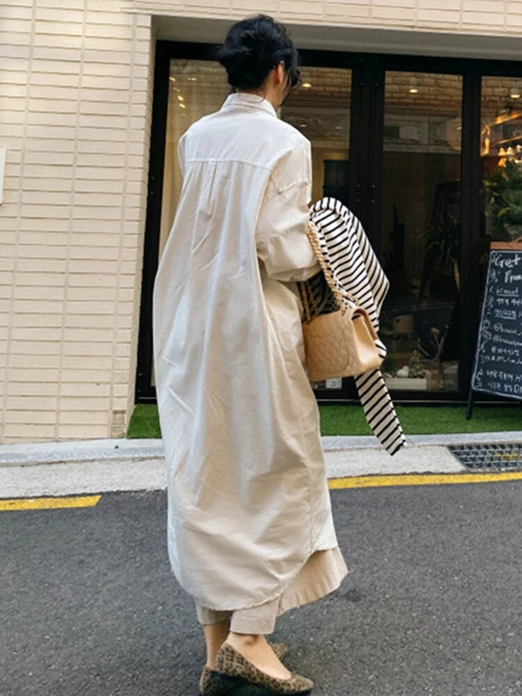 Long Sleeve Loose Fit Shirt