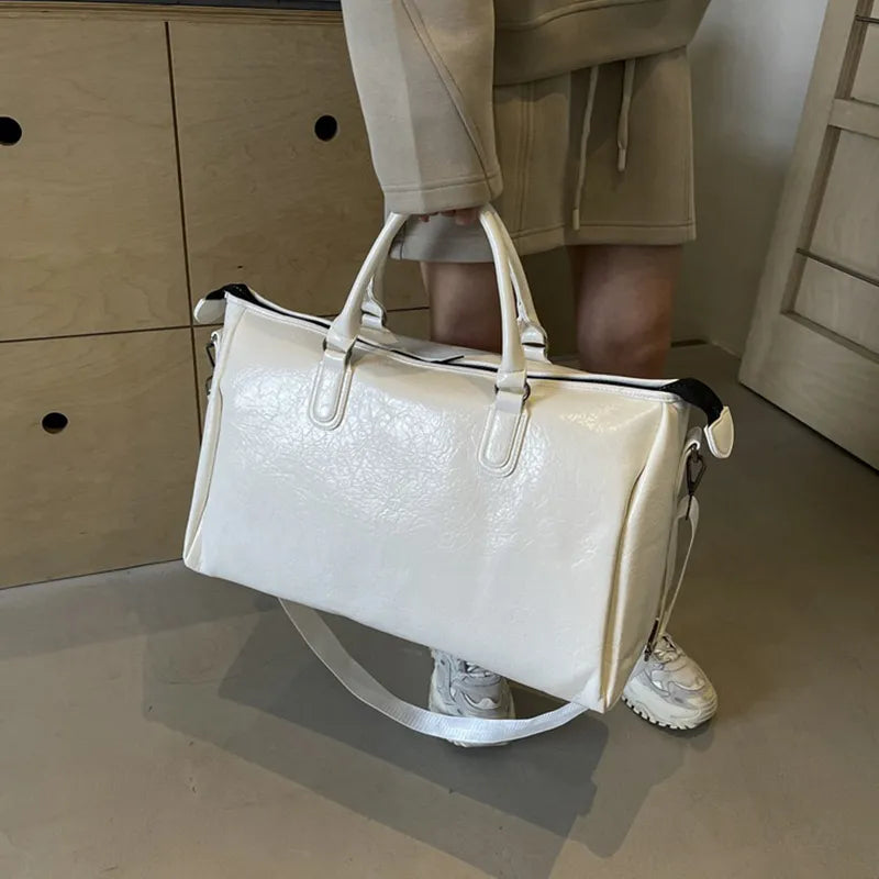 Leather Oversize Travel Bag