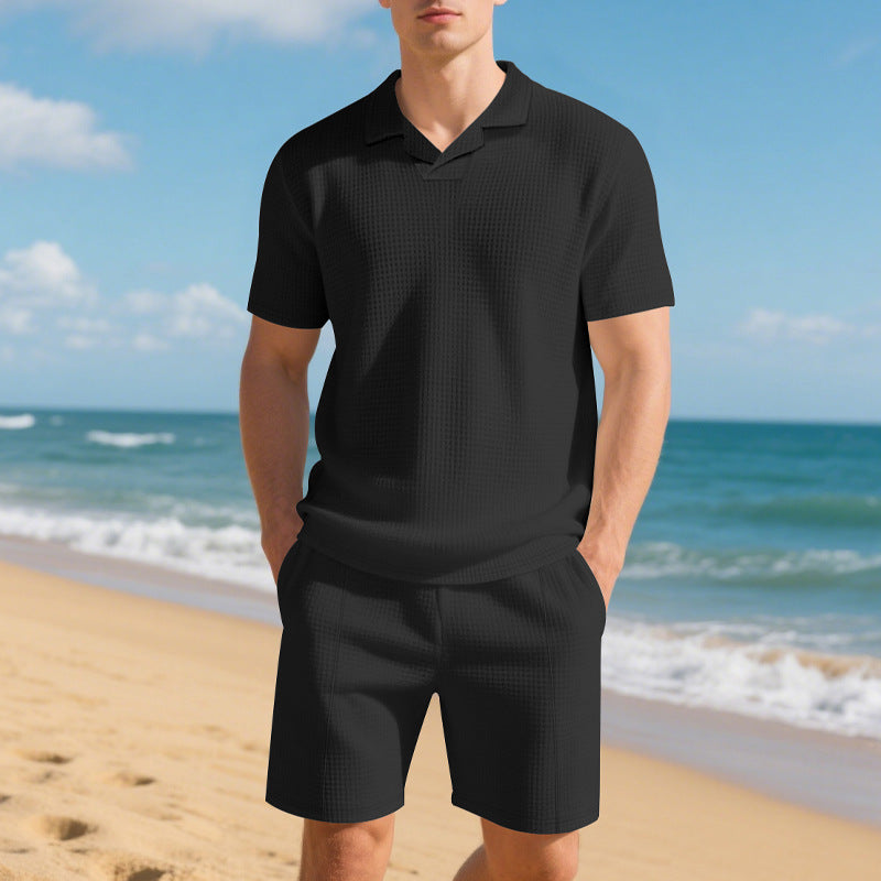 Men's polo shirt set for men