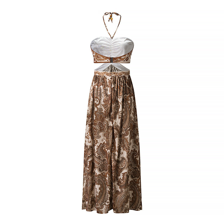 Strap revealing dress for women