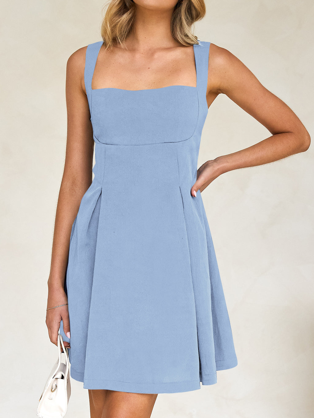 Butterfly Tie Strapless Dress