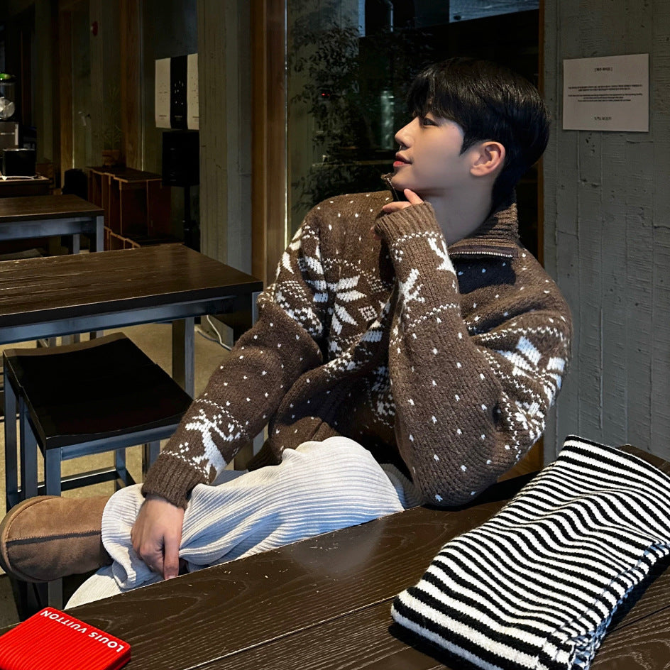 Open Sweater Men