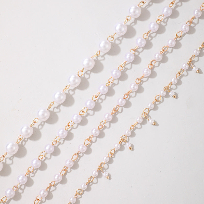 Beaded Multi-layer Anklet