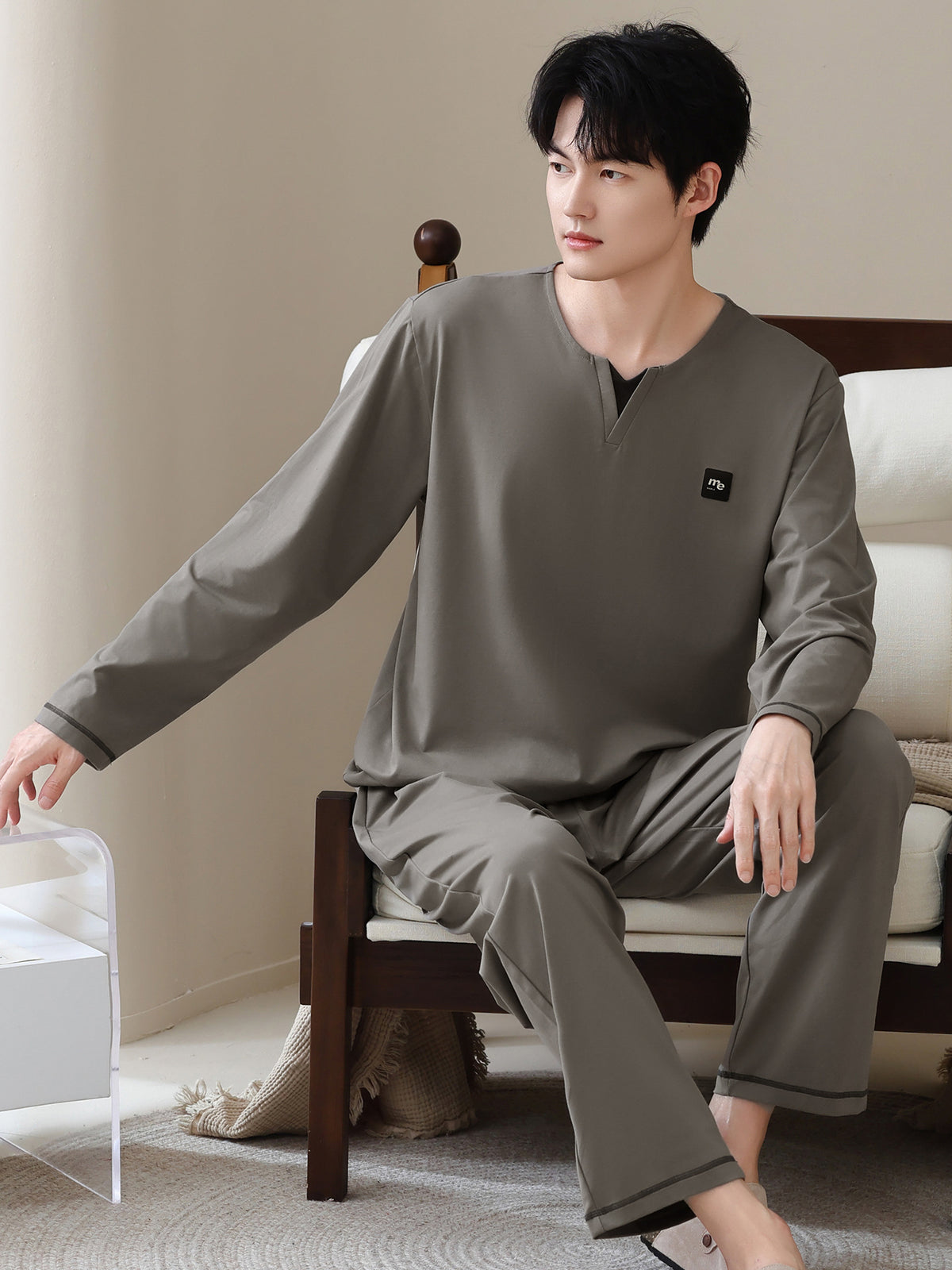 Men in pajamas