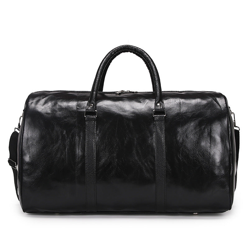 Cylindrical luggage bag