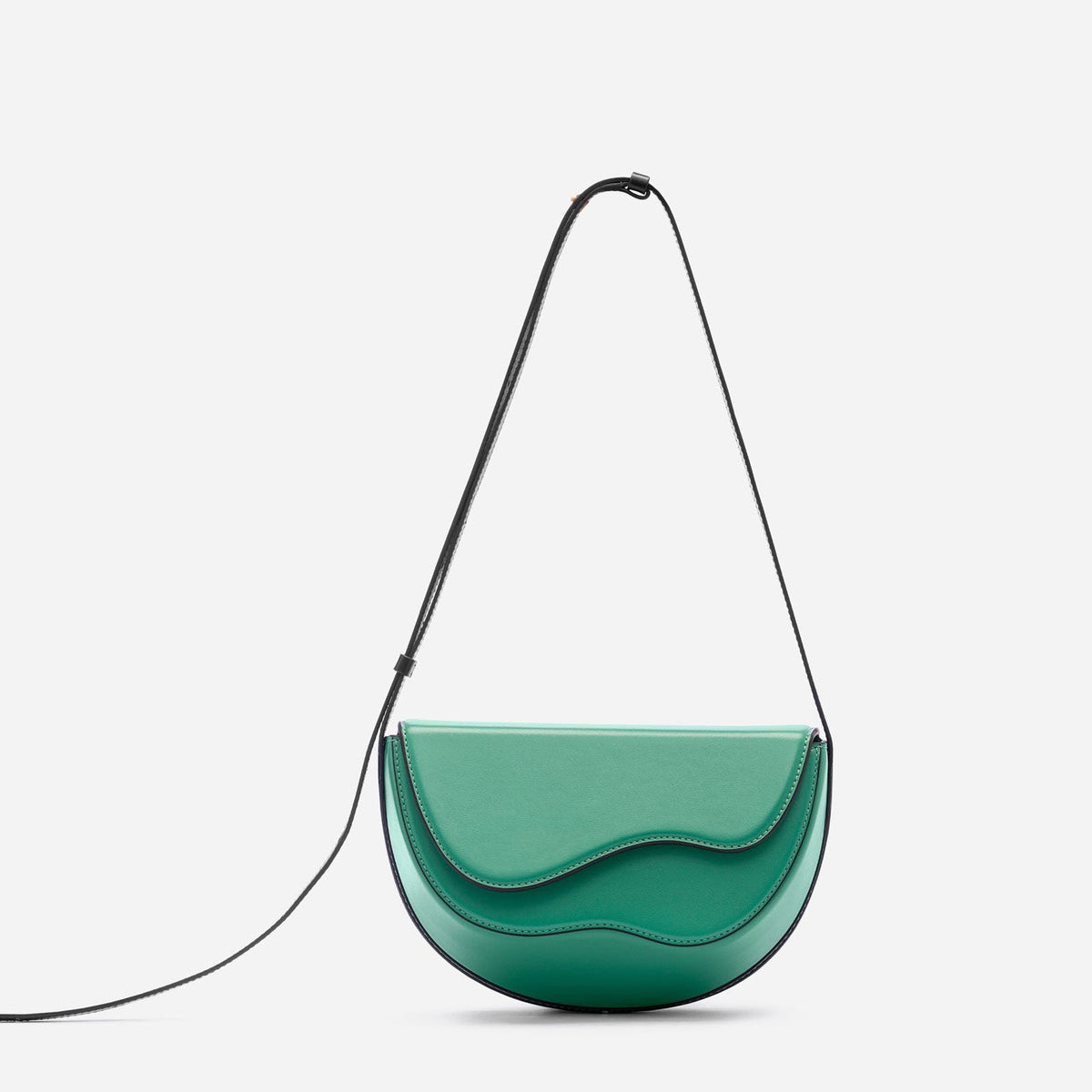 Spliced Single Shoulder Contrast Bag