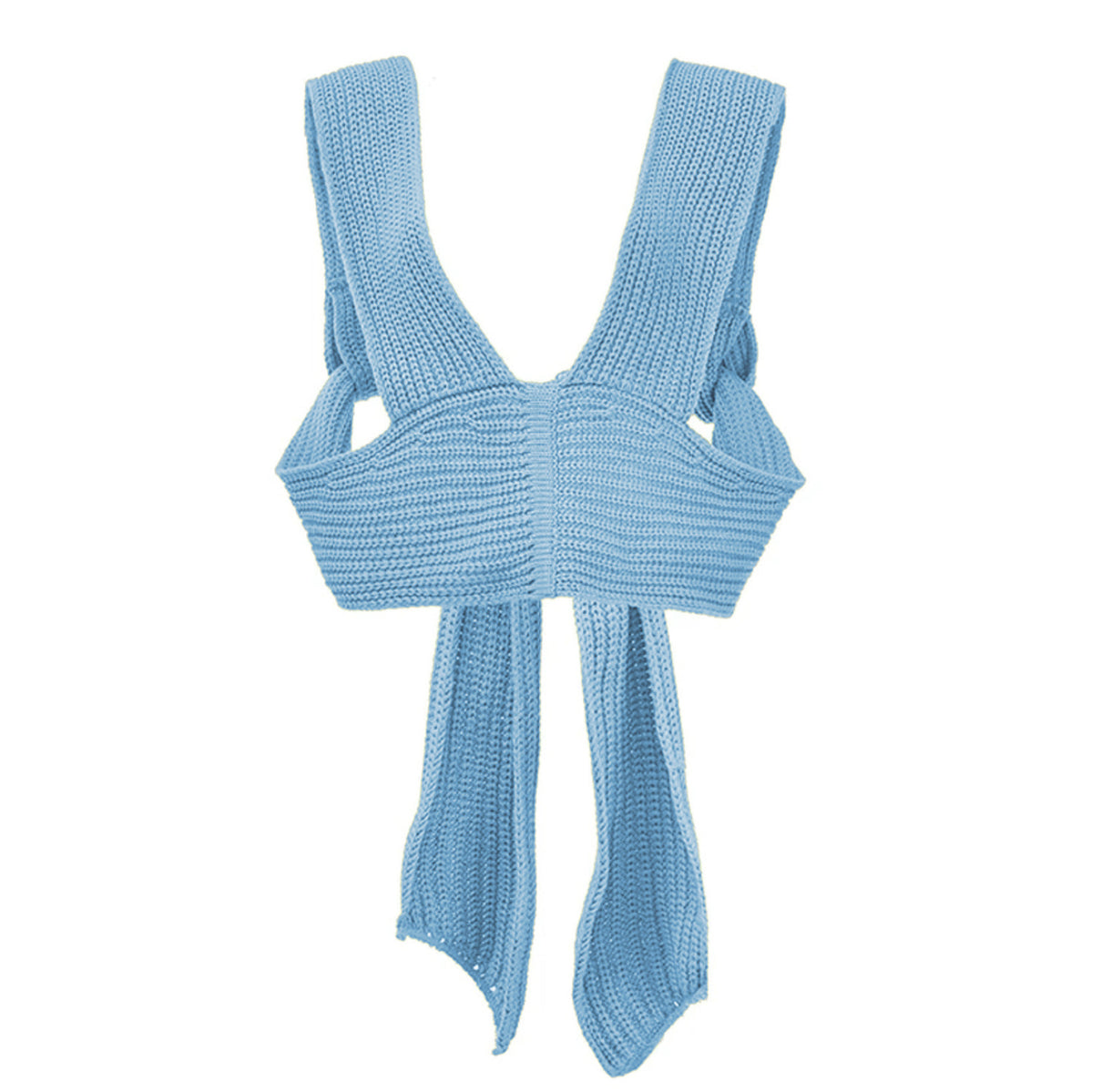 Cross-woven tops