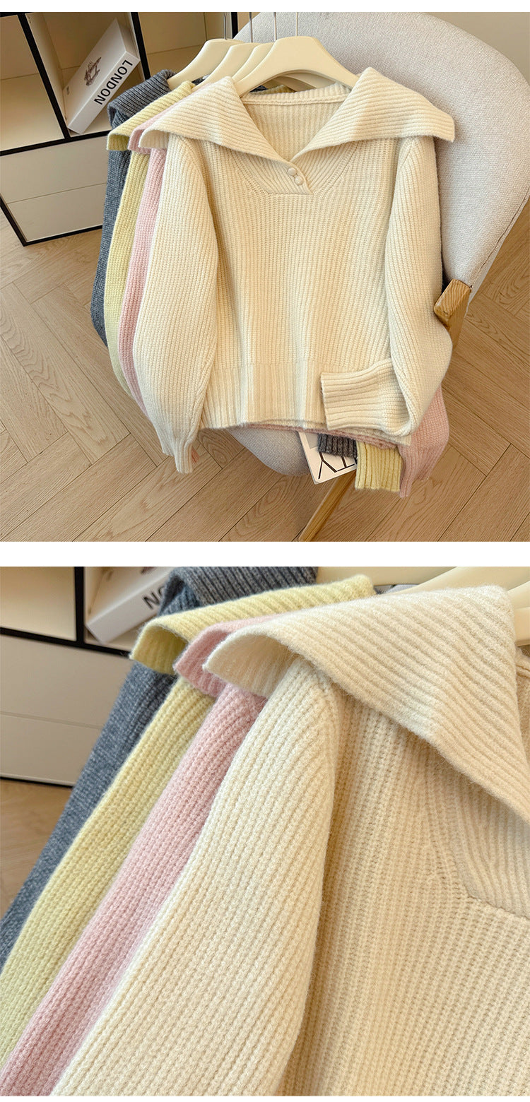 Women's Collar Knitwear
