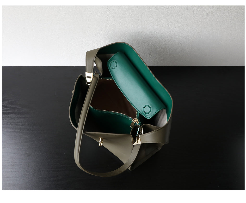 Luxe Leather Tote Bag