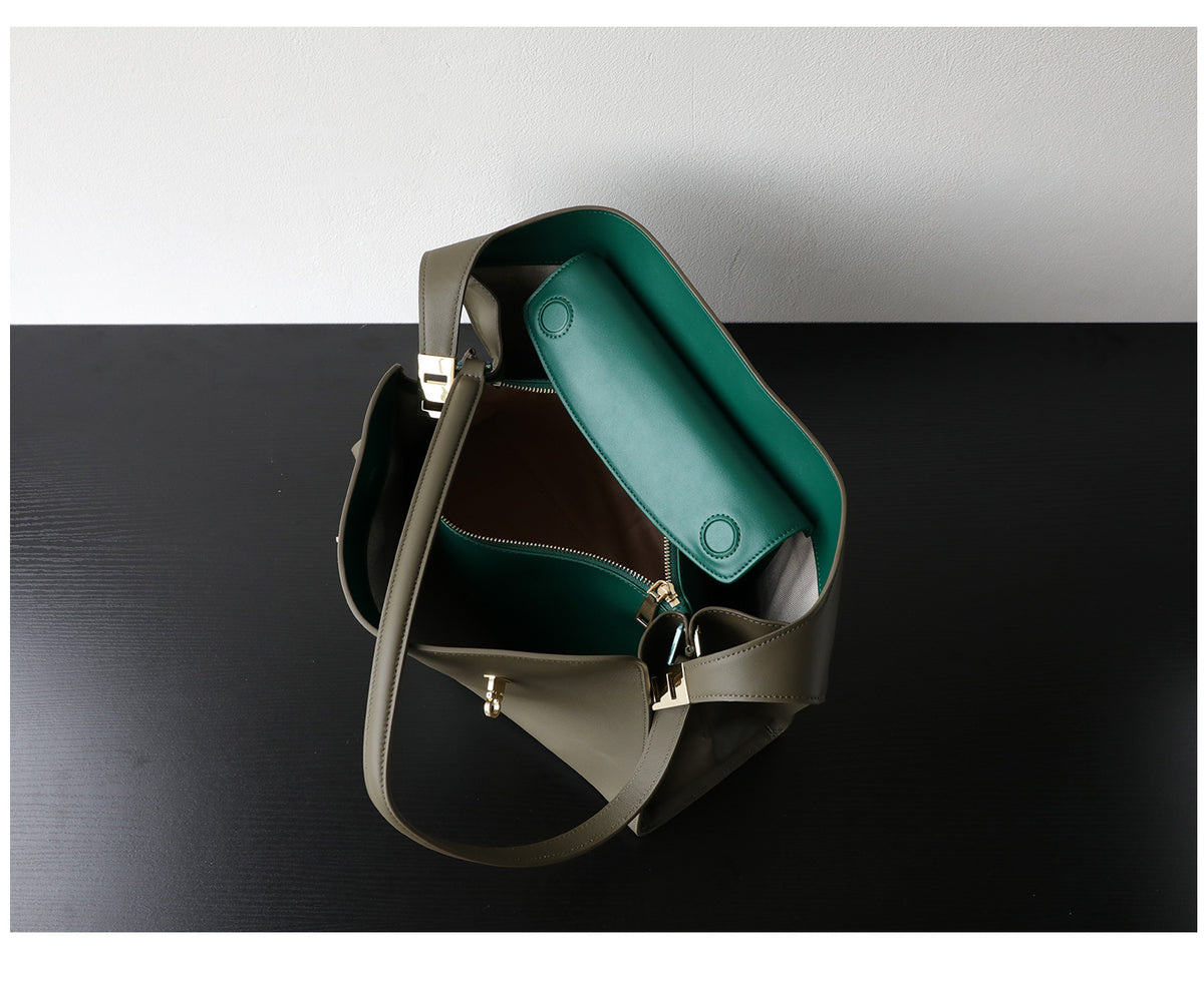 Luxe Leather Tote Bag