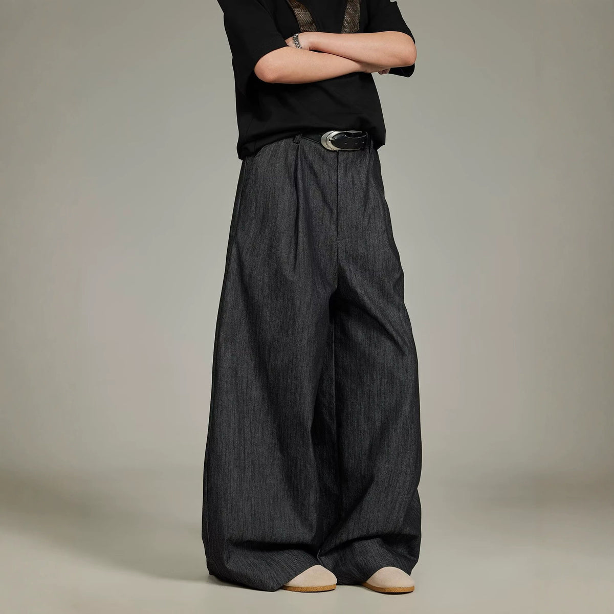 Preppy Casual Suit Pants for Men