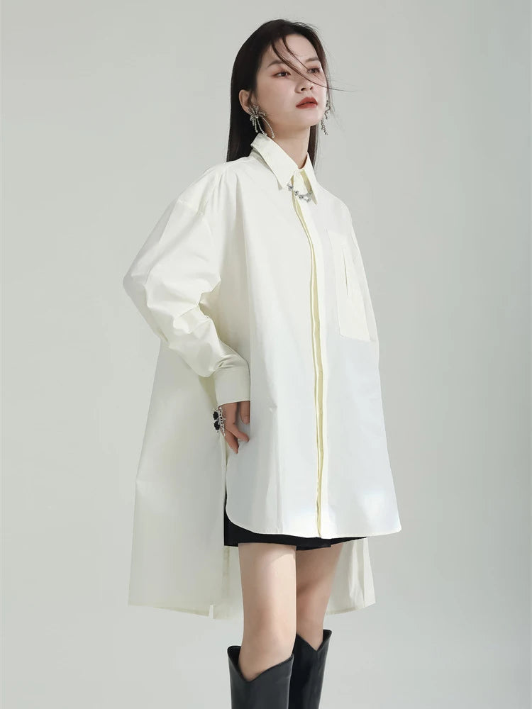 Long Sleeve Casual Loose Shirts For Women