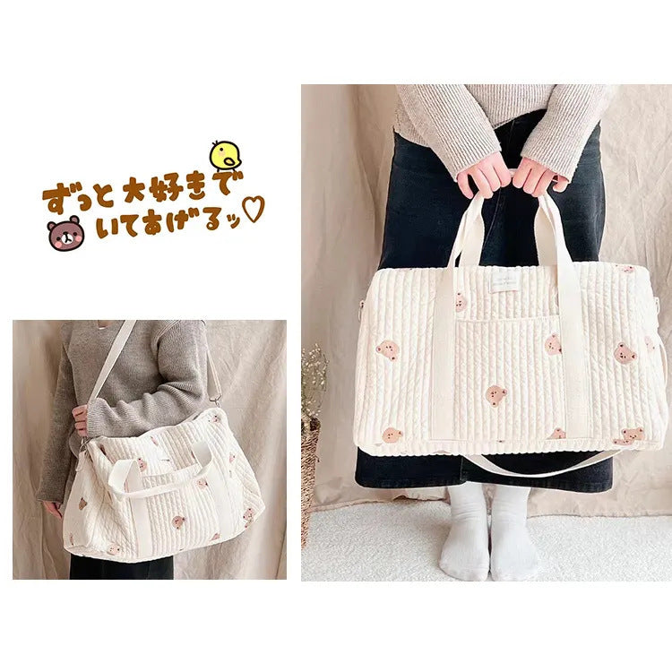 Embroidered Travel Bag