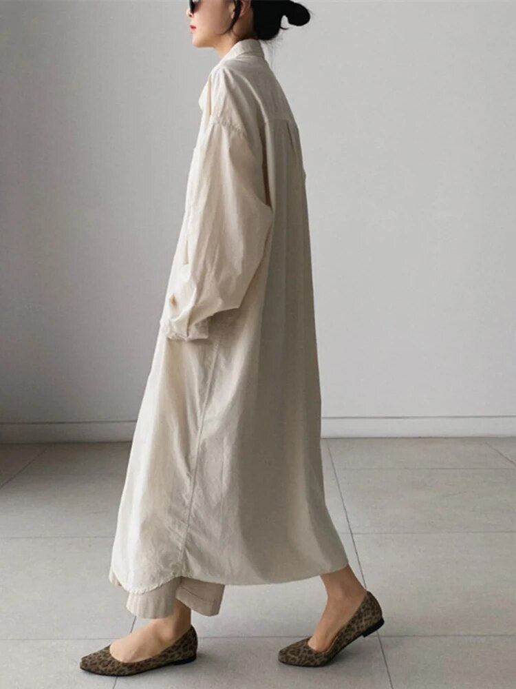 Long Sleeve Loose Fit Shirt