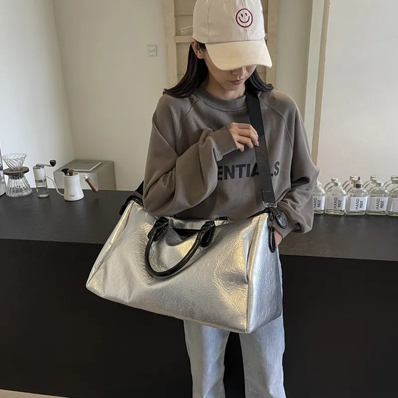 Leather Oversize Travel Bag