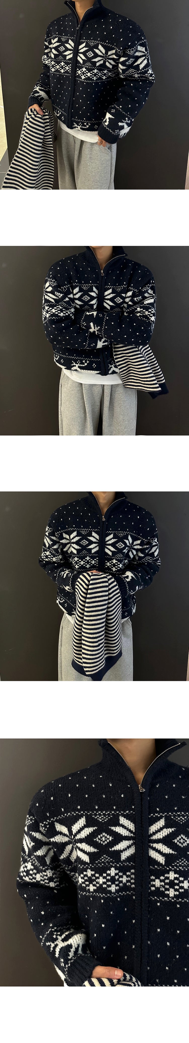 Open Sweater Men