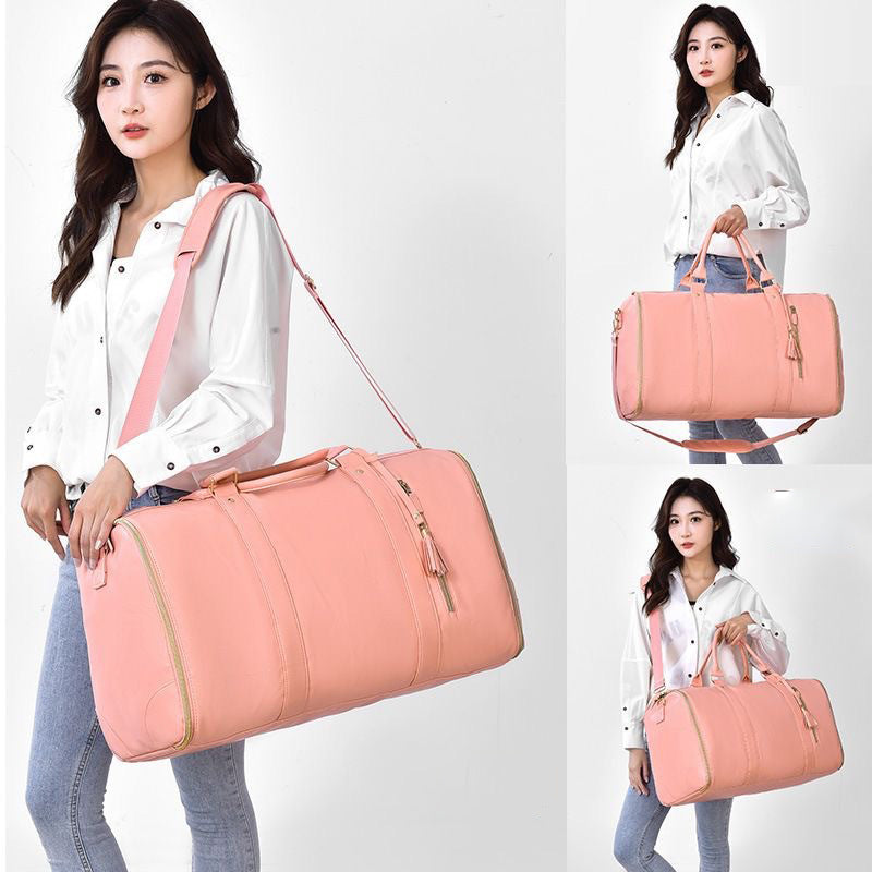 Folding suit luggage bag