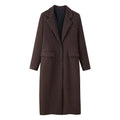 Long woolen coat