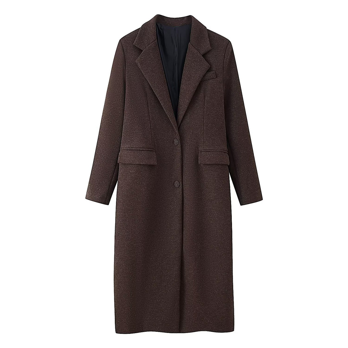 Long woolen coat