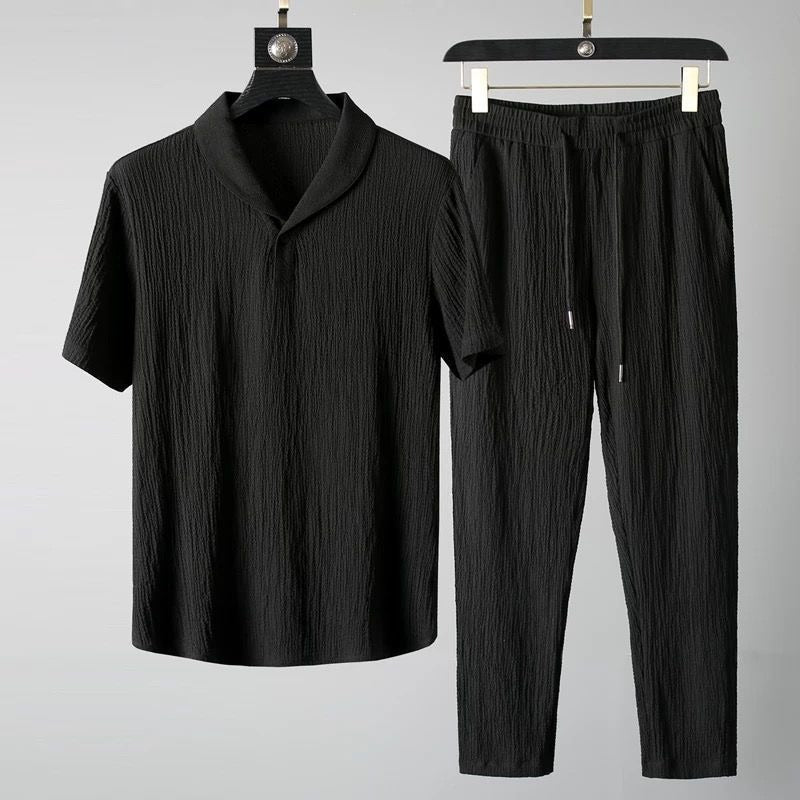 Breathable two-piece suit