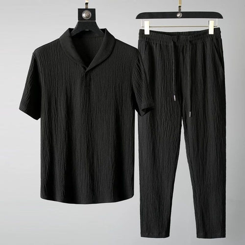 Breathable two-piece suit
