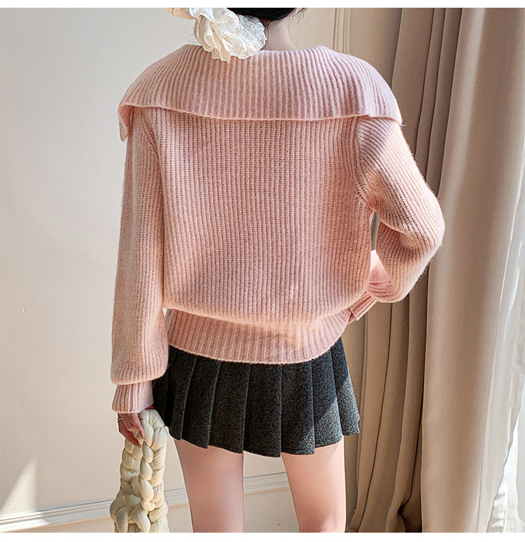 Women's Collar Knitwear