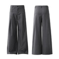 High-End Loose Wide-Leg Drape Suit Pants