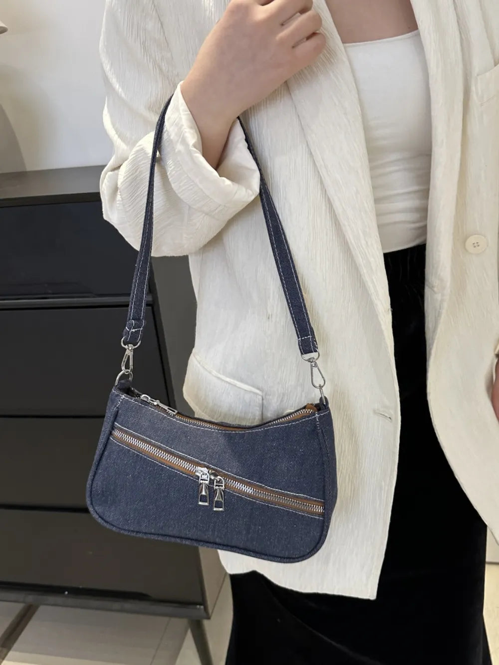 Denim Shoulder Bag